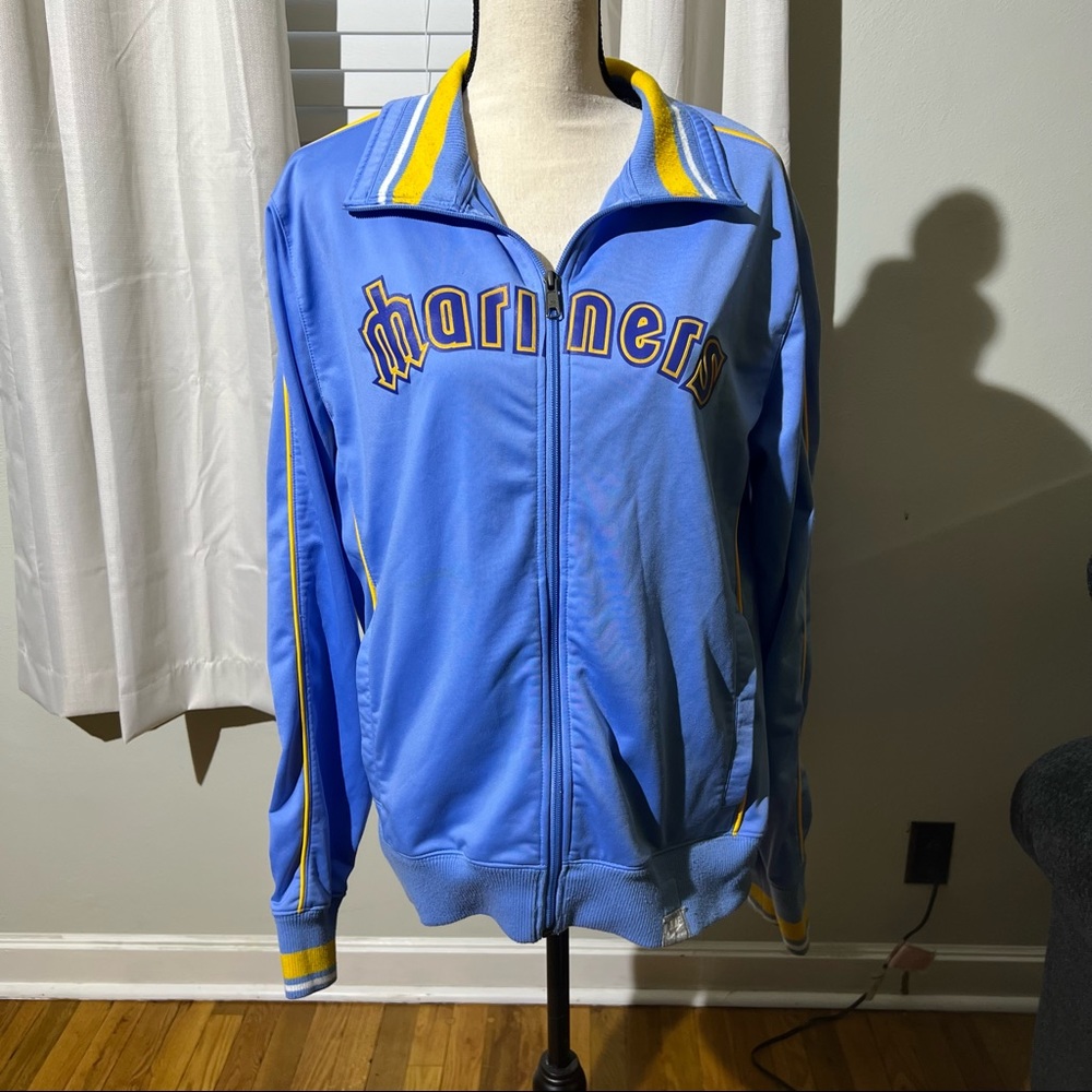 Mariners NIKE Collar Light Weight Zip Up